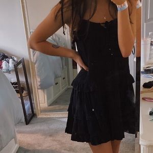 Black Mini Summer Dress